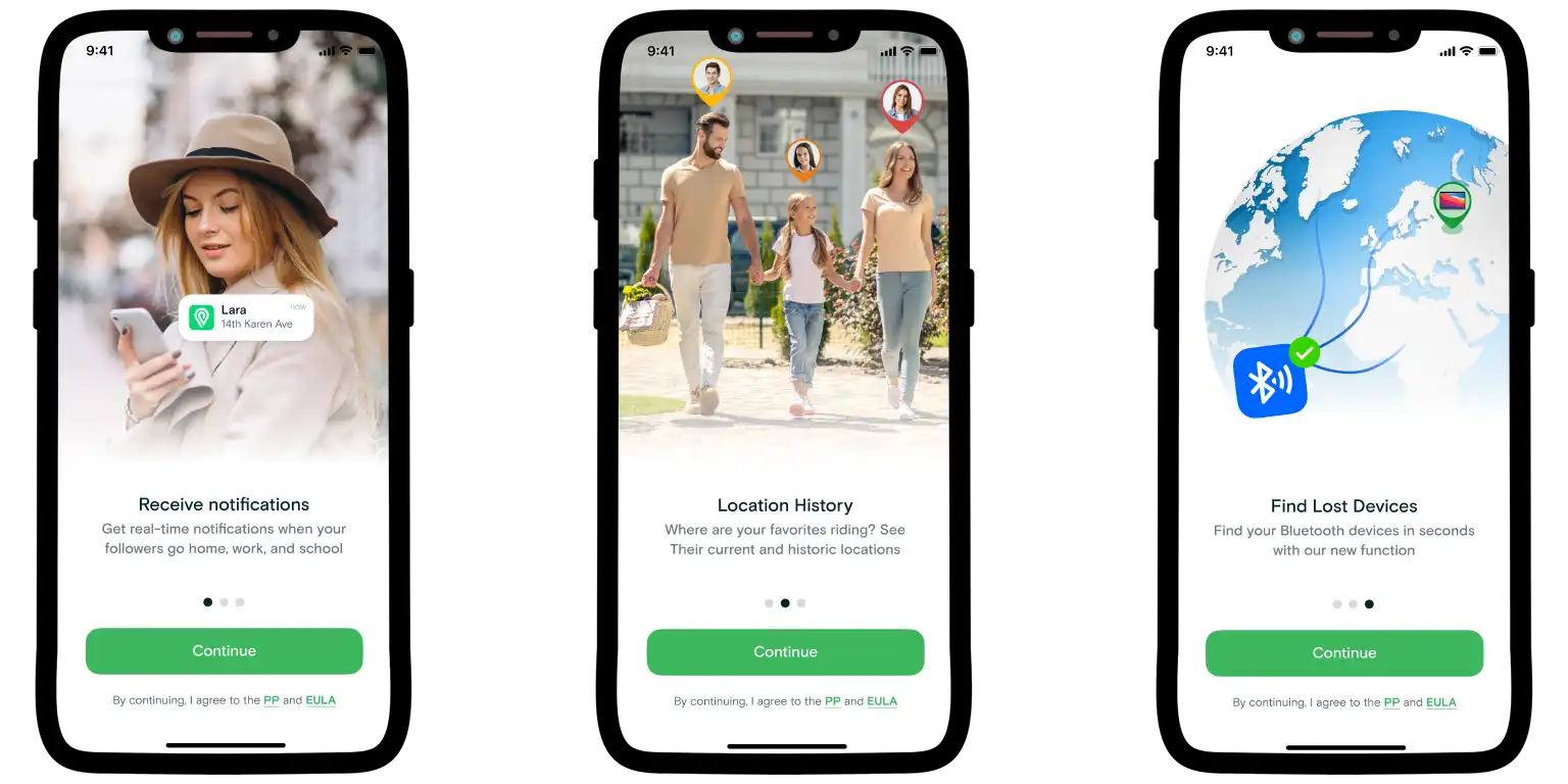 A close-up of the Number Tracker app.